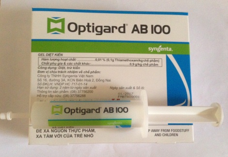 Thuốc diệt kiến Optigard AB 100 có thể được sử dụng trong những nơi nào?
